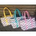 2015 new zig zag chevron diaper bag chevron nappy bag chevron tote bag Kaiya Skirt E-Commerce Firm